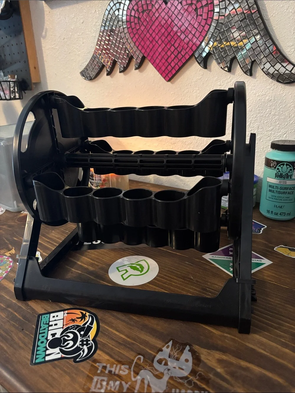 Rotational Paint Organizer